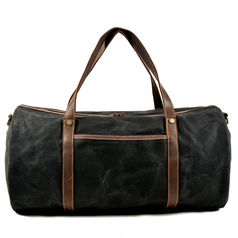 Women Bags Grey - Качественная винтажная дорожная сумка-даффл Nesitu из