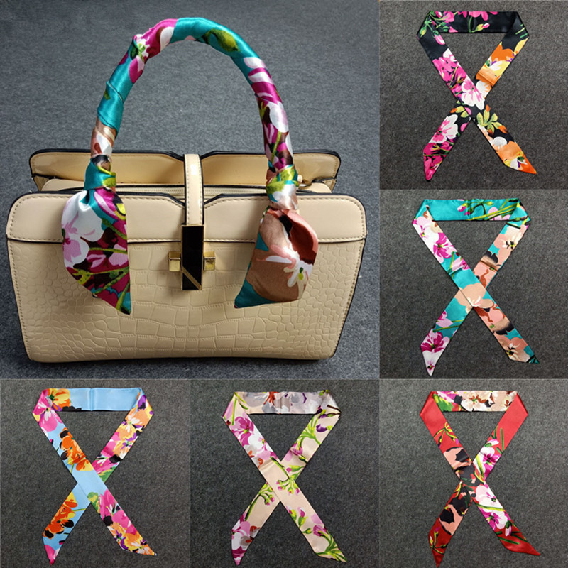 Women Bags Brands - 47 цветов бренд бандана маленькая шелковая