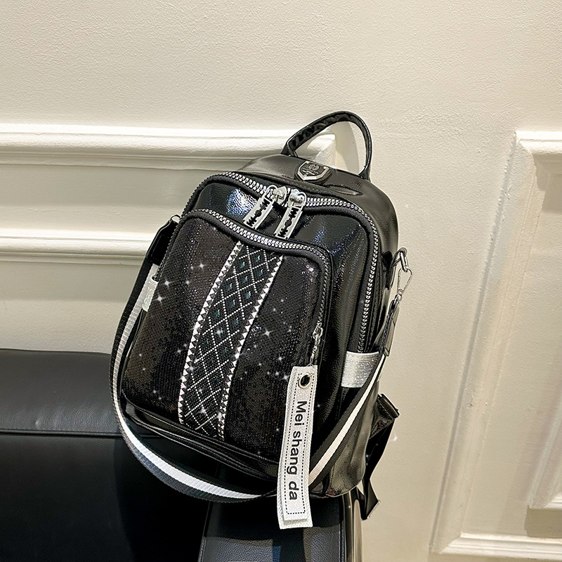 Women Bags H&M - Кожаный рюкзак большой емкости, повседневная женская