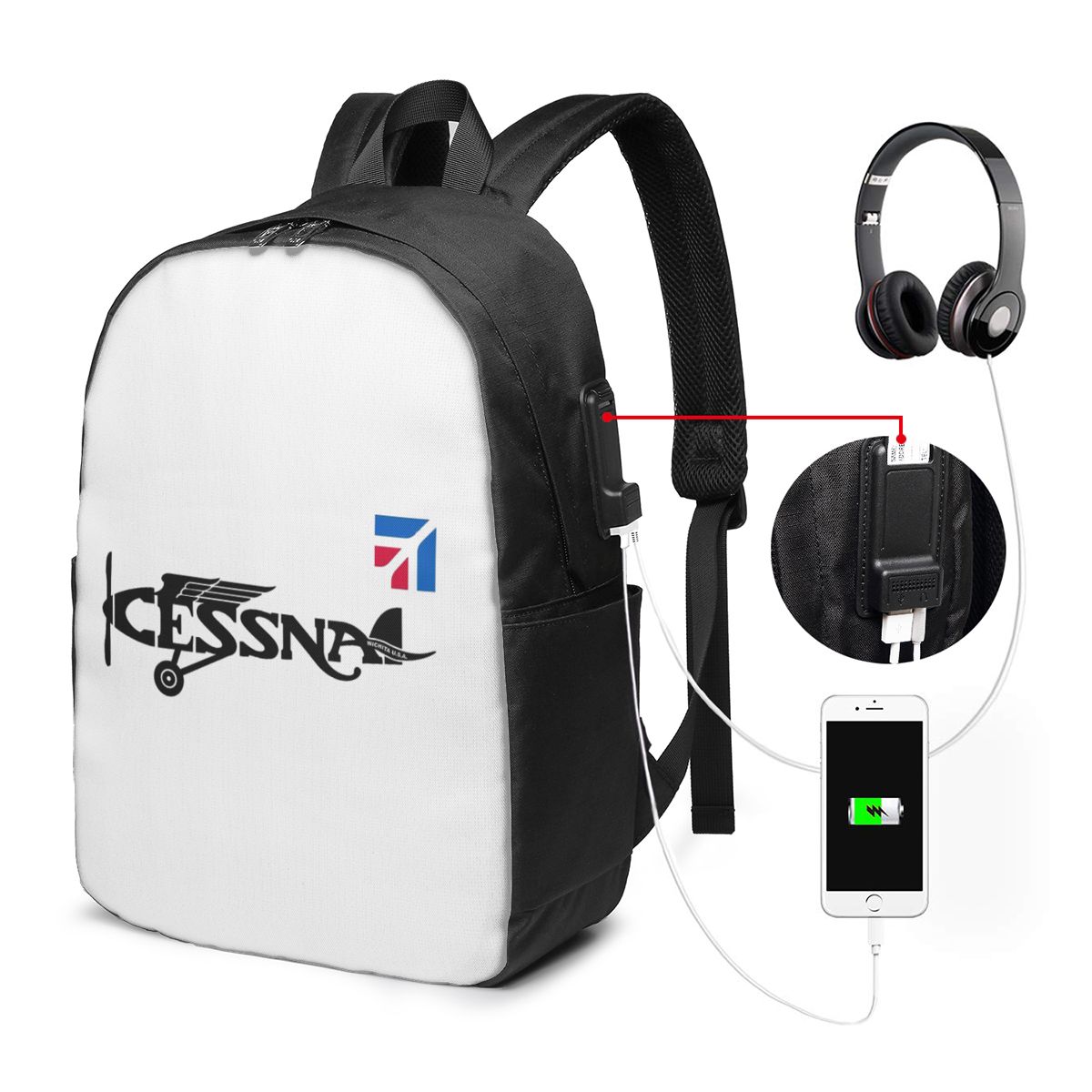 Рюкзак с логотипом Cessna, дор – обзор и цена Women'S Bag