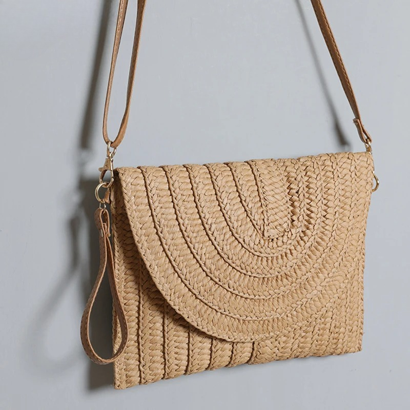 Сумка-клатч из соломы ручной р – обзор и цена Flap Bag Envelope