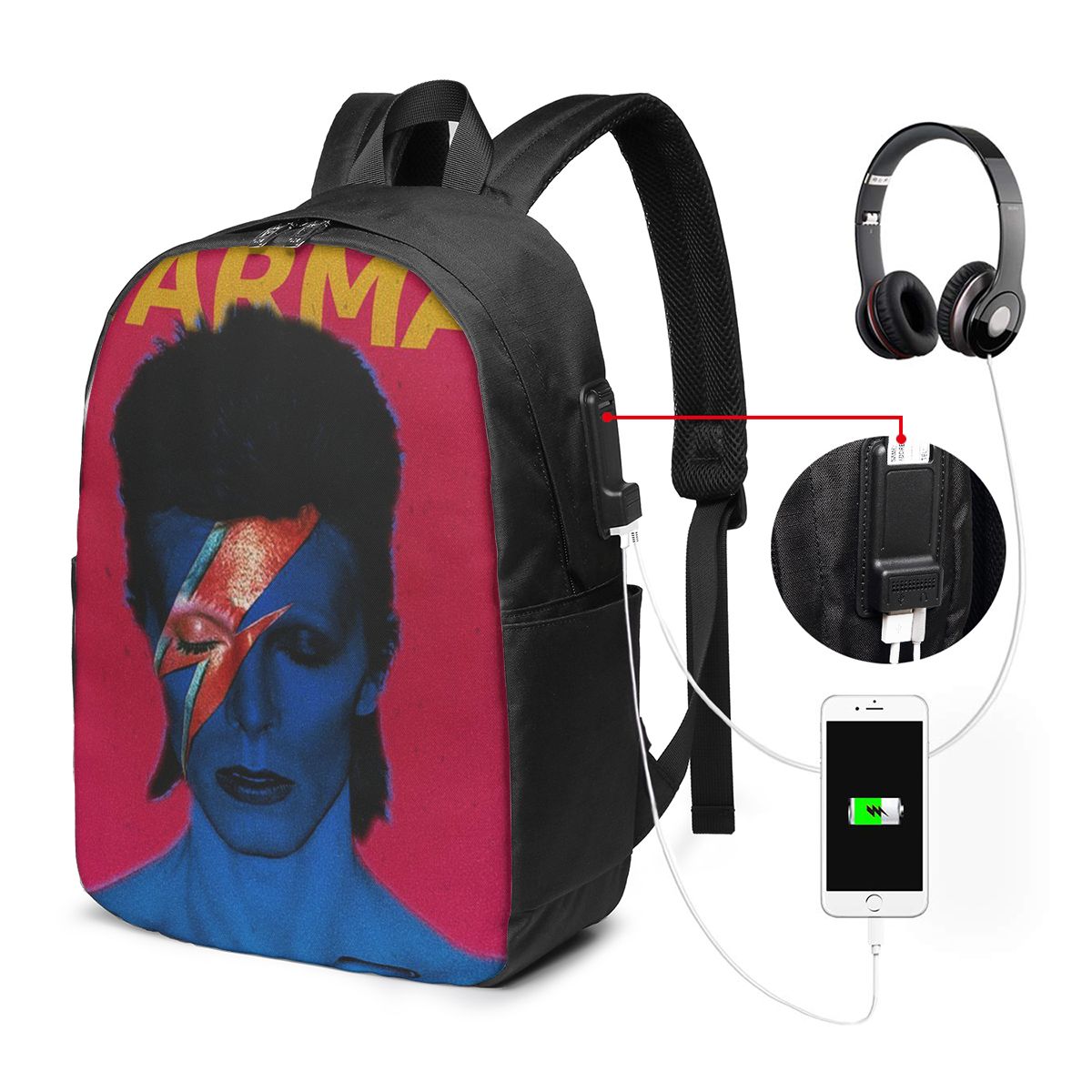 Рюкзак Davids Bowied, дорожная – обзор и цена Women'S Bag