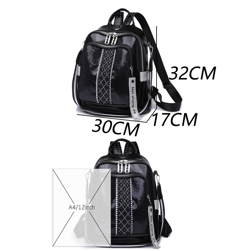 Кожаный рюкзак большой емкости – обзор и цена Women Bags H&M