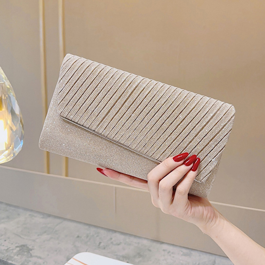 Женские блестящие плиссированн – обзор и цена Flap Bag Envelope