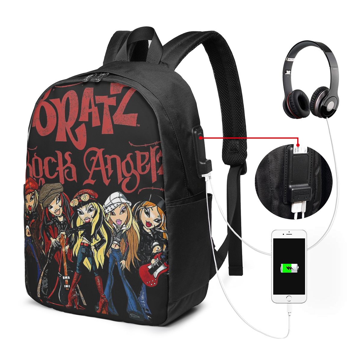 Рюкзак Bratz Rock Angelz Group – обзор и цена Women'S Bag