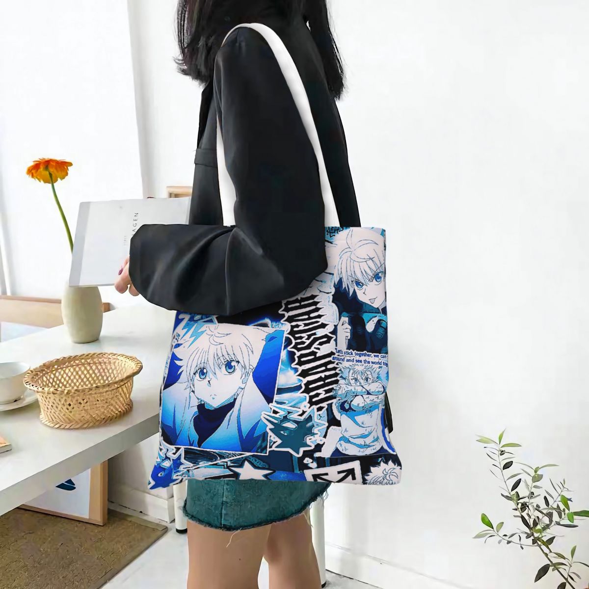 Killua Zoldyck Anime HXH Hunte – обзор и цена Women X Bags