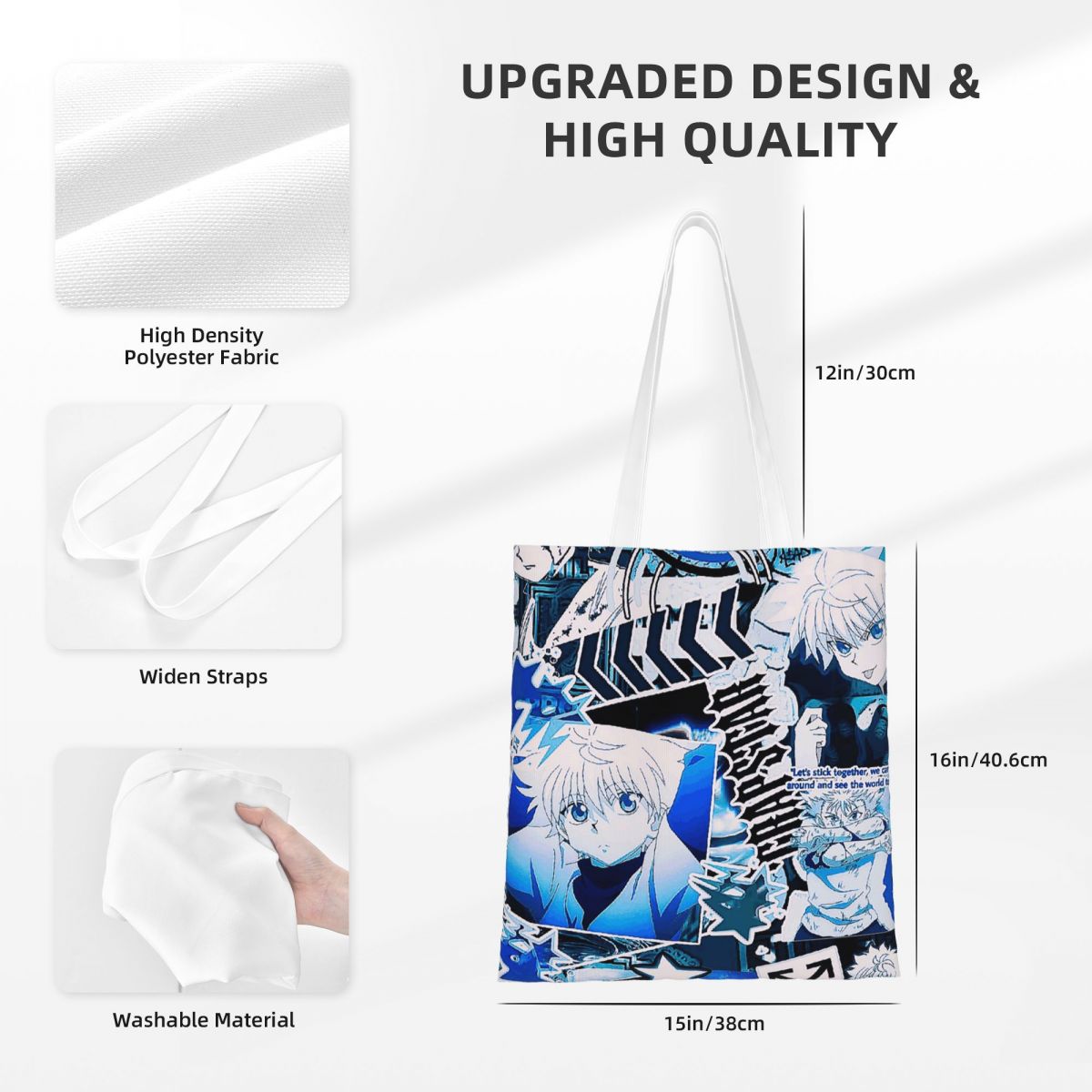Killua Zoldyck Anime HXH Hunte – обзор и цена Women X Bags