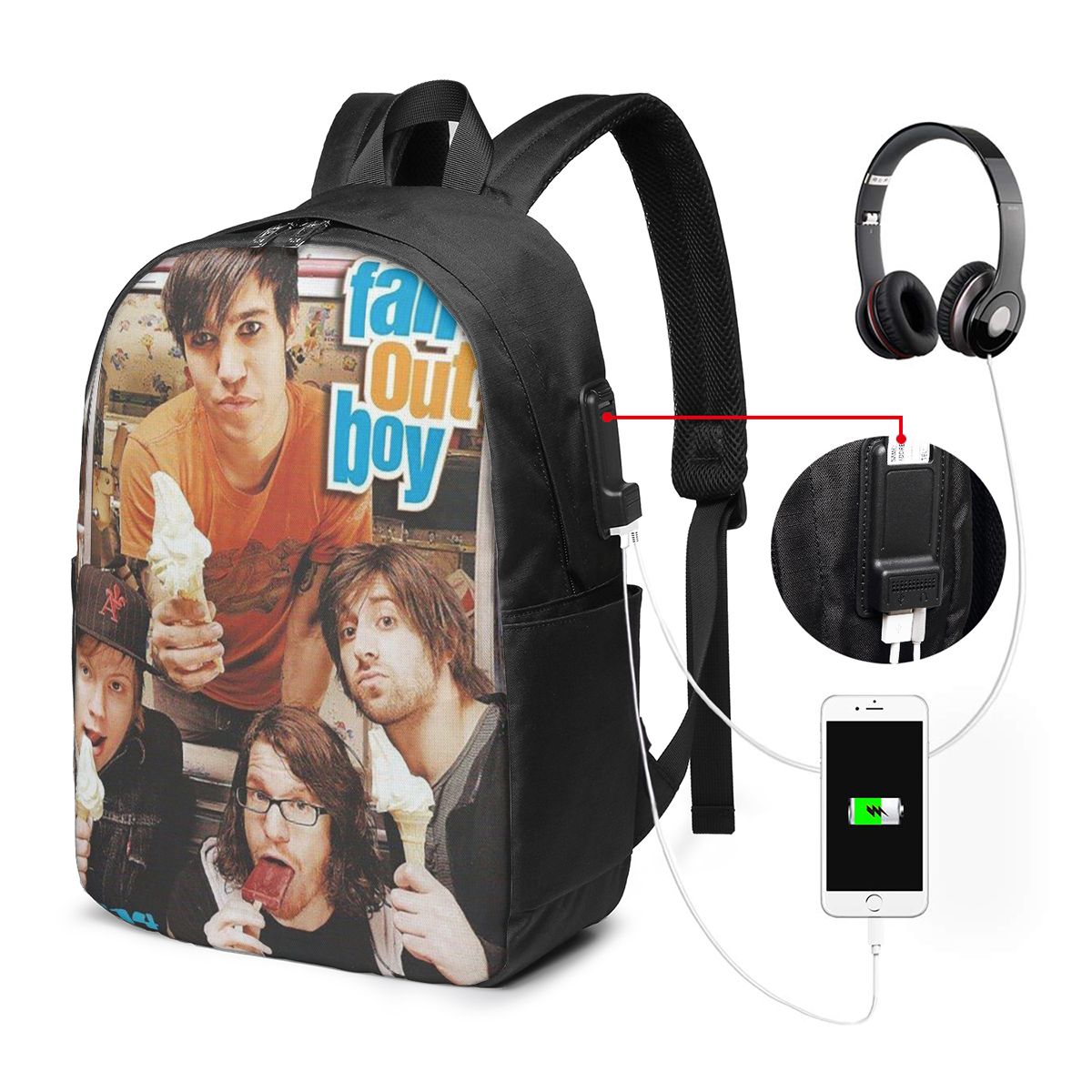Рюкзак Fall Out Boy, дорожная  – обзор и цена Women'S Bag